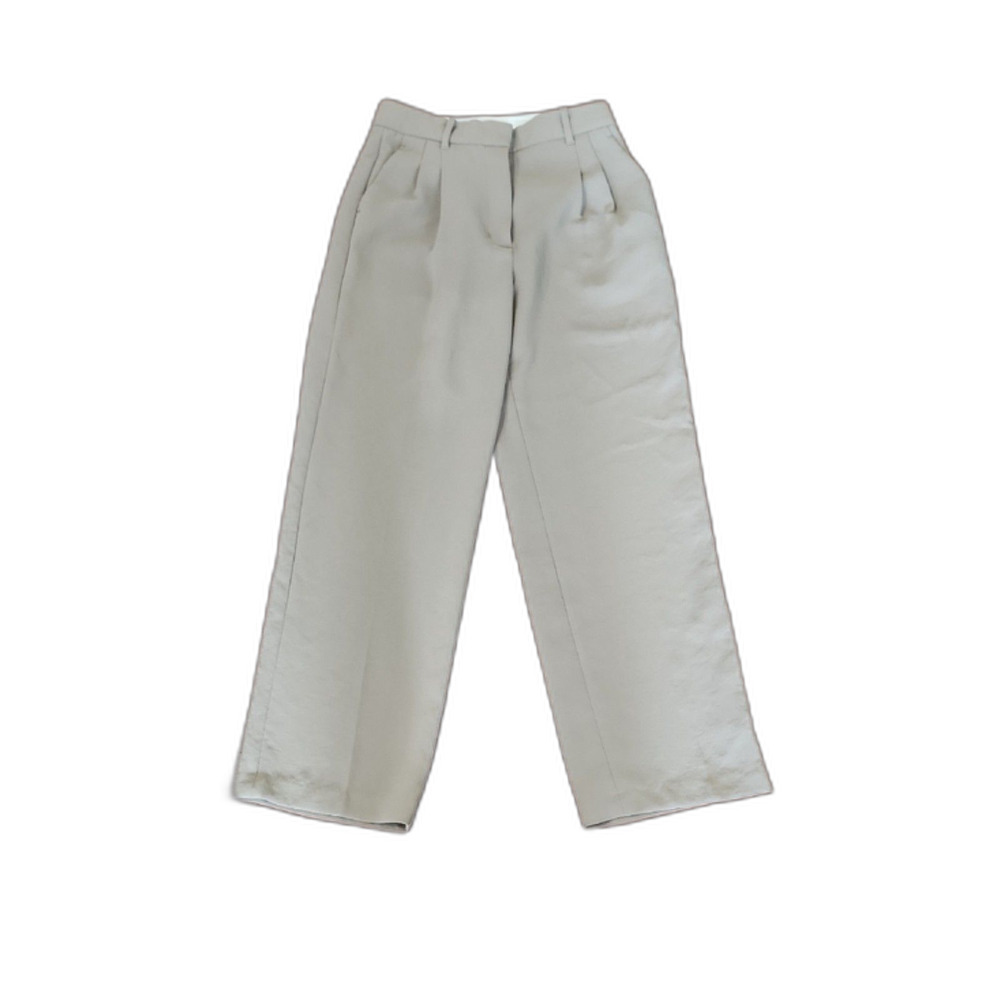 Aritzia The Effortless Pant - Crepette, Nomad Taupe, Size 8 - Picture 7 of 13